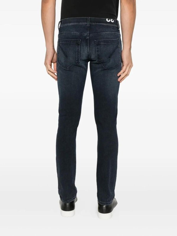 ストレートジーンズ - ブルー Replica 
online: DONDUP