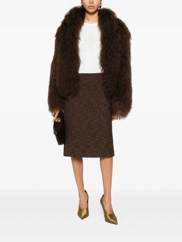 ELISABETTA FRANCHI: クルーネック online - クルーネック - クリーム