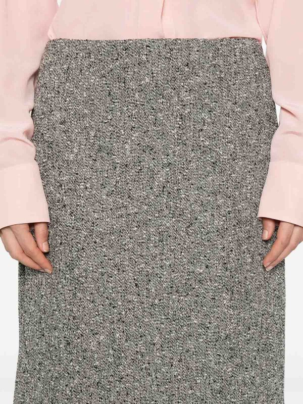 The Best Shops GUCCI: Knee length skirts & Midi - Double Wool Skirt