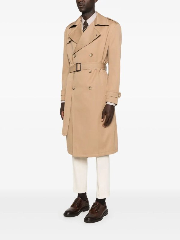 トレンチコート - ベージュ shop online: TAGLIATORE