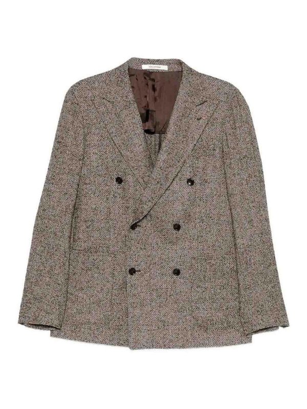 TAGLIATORE: Vestes de costume - Blazer - Marron Clair