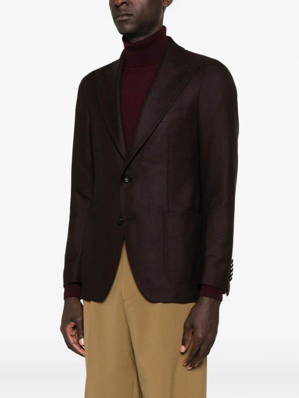 The Best Shops TAGLIATORE: ブレザー - ブレザー - ダークレッド