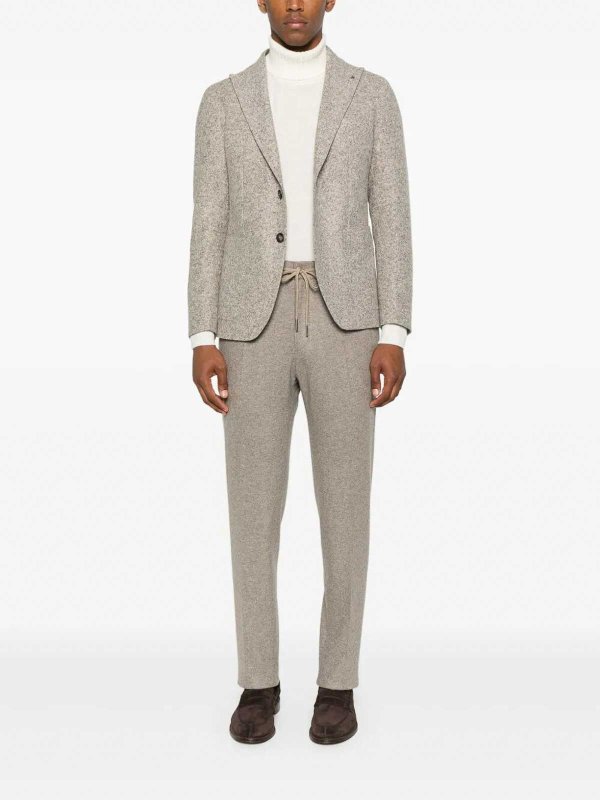 TAGLIATORE: Strickpullover mit Rundhalsausschnitt online - Rundhalspullover - Weiß