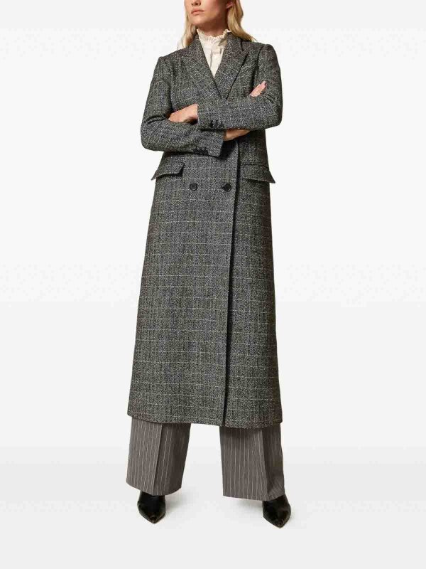 TWINSET: knee length coats online - Coat