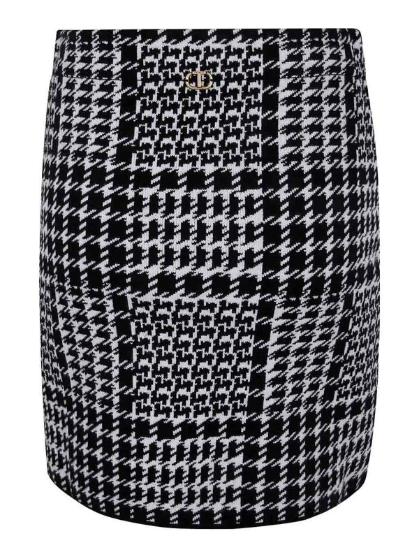 TWINSET: ニーレングススカート＆ミディ丈 - 膝丈/ミディスカート - 黒