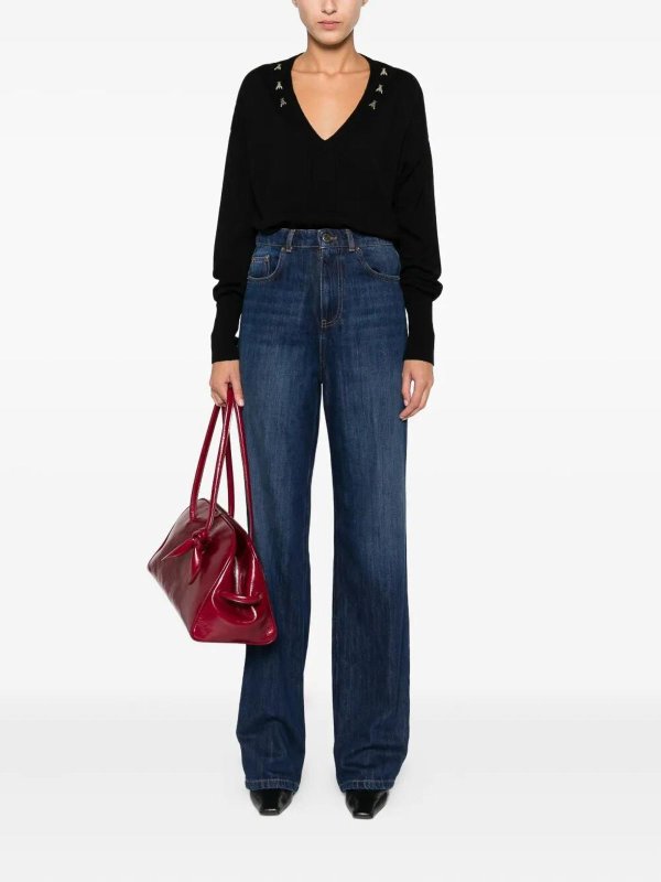 TWINSET: straight leg jeans online - Jeans