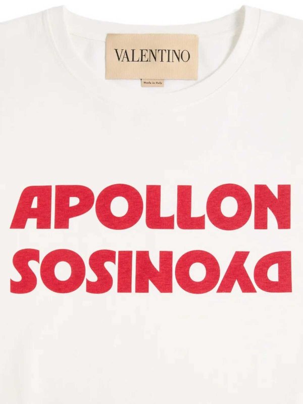 The Best Shops VALENTINO GARAVANI: T-shirts - T-Shirt - Weiß