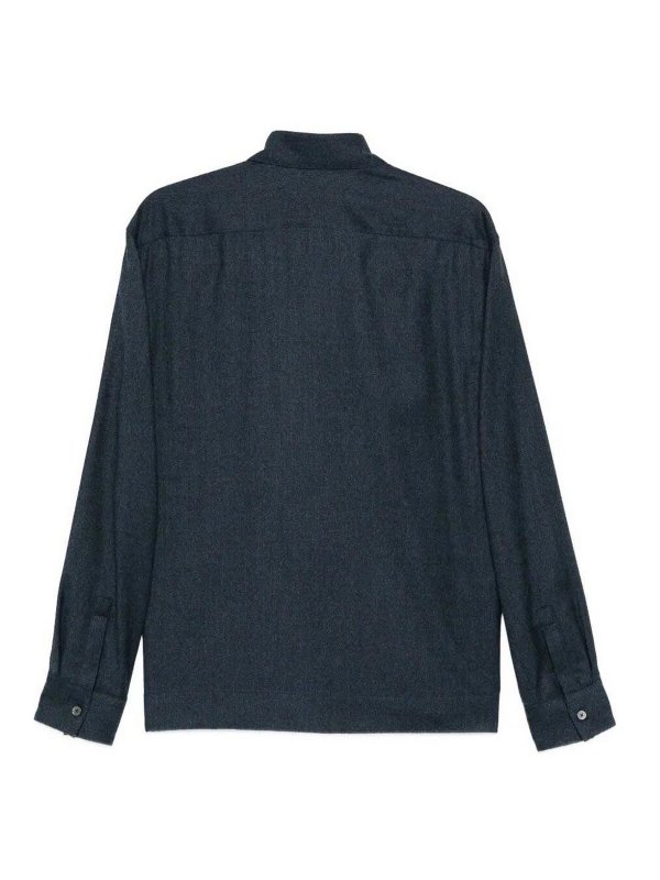 XACUS: shirts online - Wool Overshirt