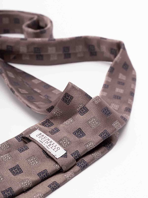 BRUNELLO CUCINELLI: ネクタイ＆蝶ネクタイ online - ネクタイ - ブラウン
