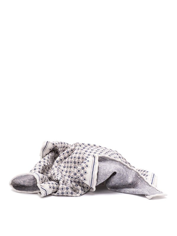 BRUNELLO CUCINELLI: scarves - Grey scarf