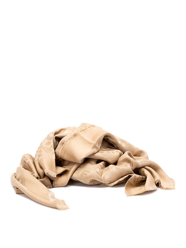 FENDI: scarves - Ff Shawl