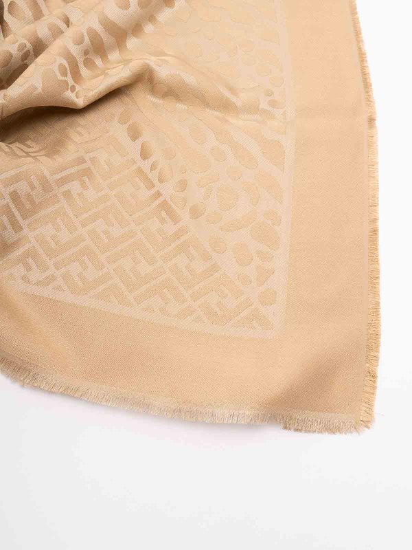 FENDI: scarves online - Ff Shawl