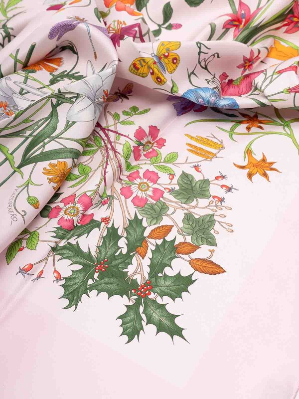 Printed Silk Foulard shop online: GUCCI