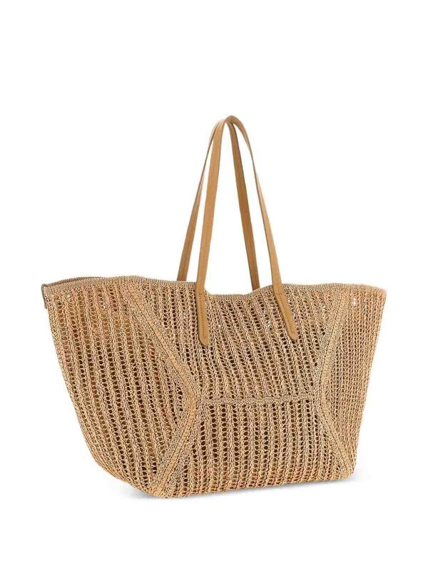 BRUNELLO CUCINELLI: トートバッグ online - トートバッグ - ライトグレー