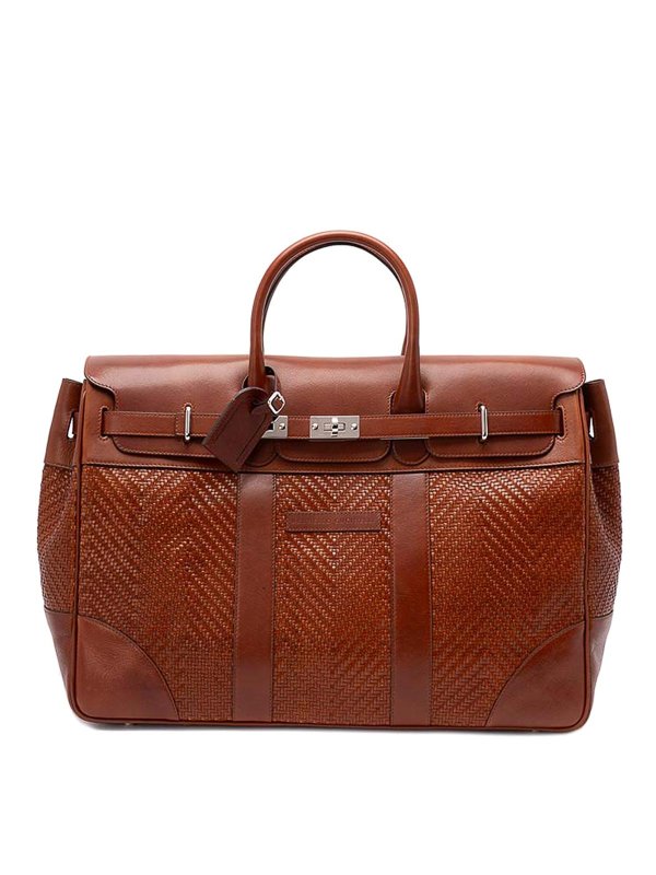 BRUNELLO CUCINELLI: スーツケース＆旅行鞄 - 旅行鞄 - ベージュ