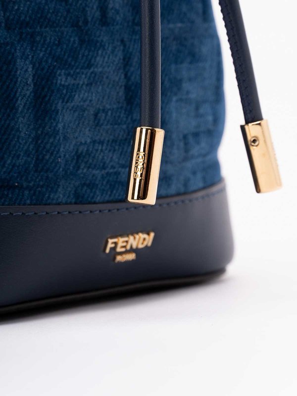 FENDI buy online Mon Tresor Denim Mini Bag