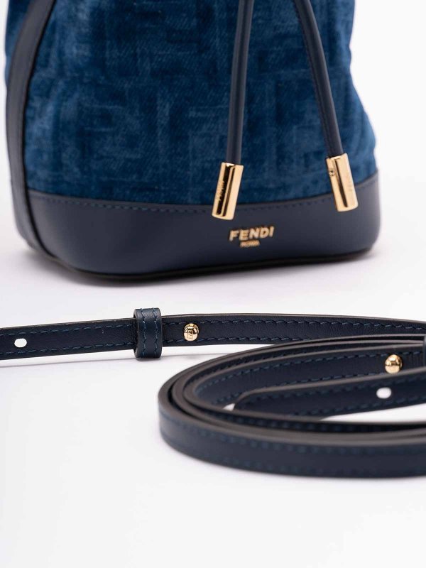 The Best Shops FENDI: Mon Tresor Denim Mini Bag