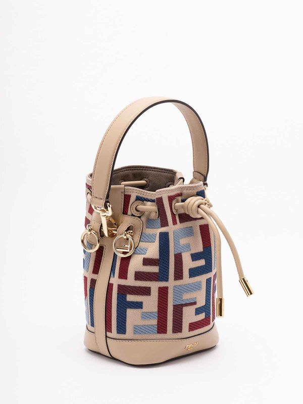 The Best Shops FENDI: clutches - Mon Tresor Canvas Mini Bag