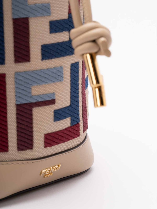The Best Shops FENDI: Mon Tresor Canvas Mini Bag