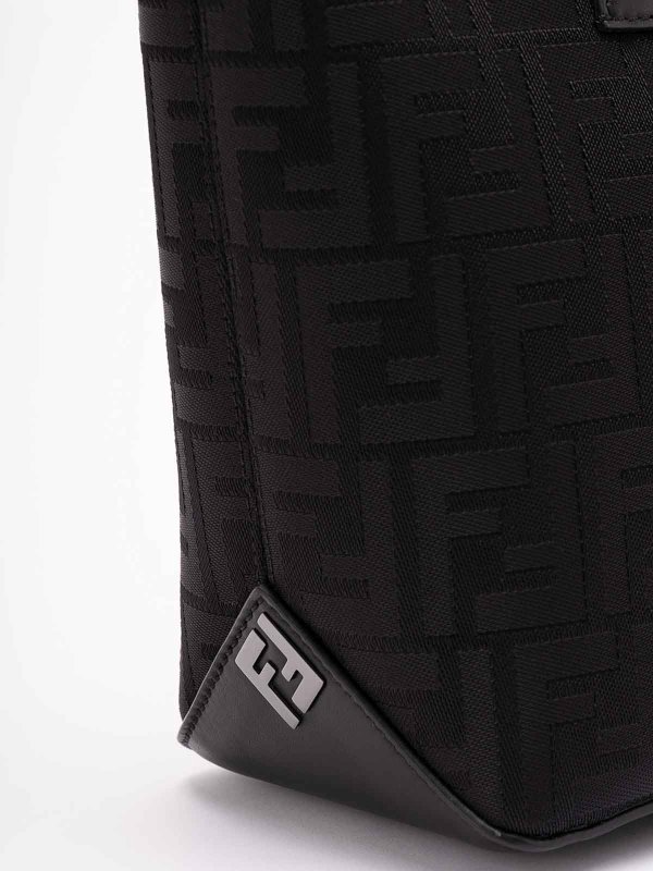 Ff Small Shopping Bag shop online: FENDI