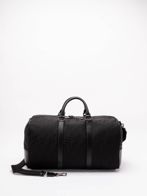 FENDI: shoulder bags online - Ff Medium Boston Bag