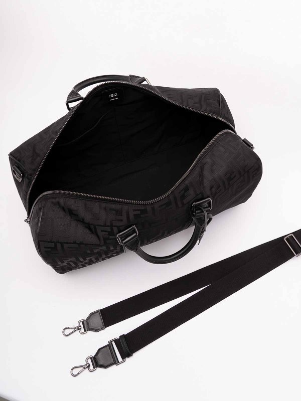 The Best Shops FENDI: Ff Medium Boston Bag