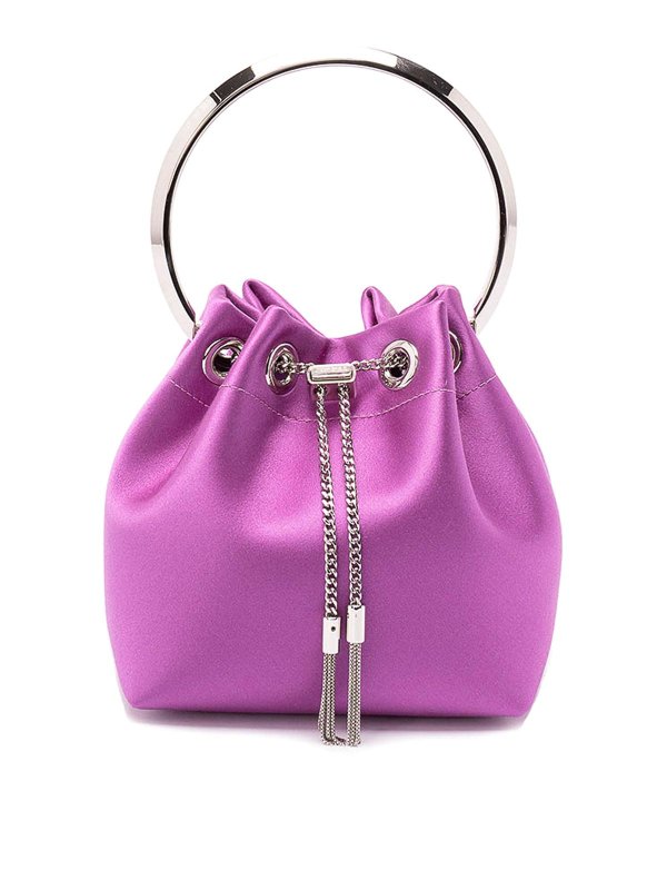 JIMMY CHOO: トートバッグ - トートバッグ - 紫