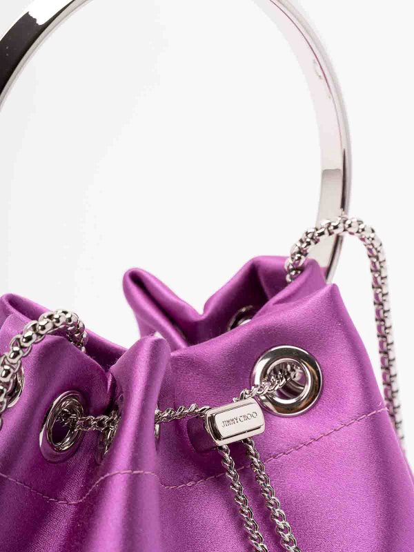 トートバッグ - 紫 shop online: JIMMY CHOO