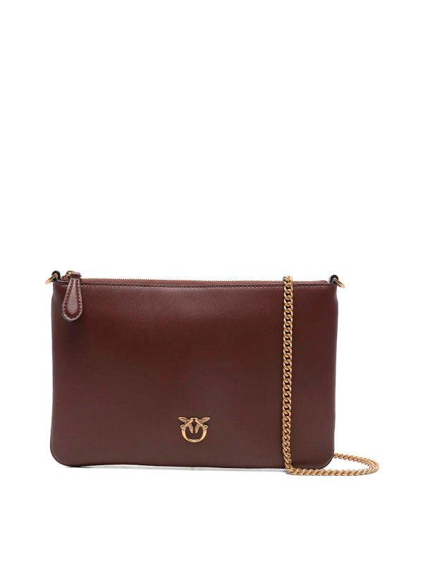 Pinko: Umhängetaschen - Umhängetasche - Bordeaux