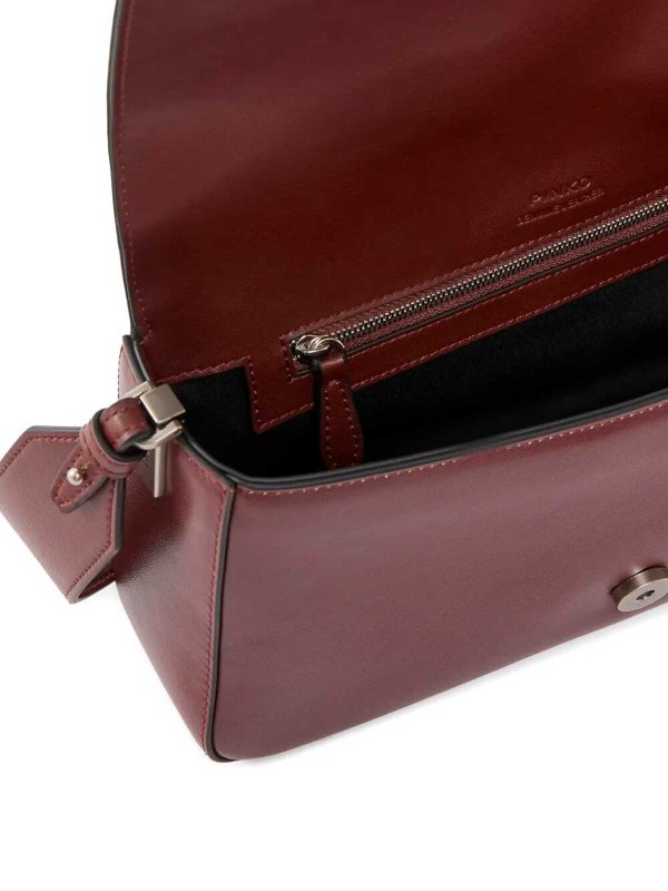 The Best Shops Pinko: Schultertaschen - Schultertasche - Bordeaux