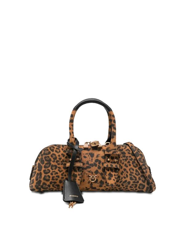 Pinko: Bowling - Bowling Tasche - Braun