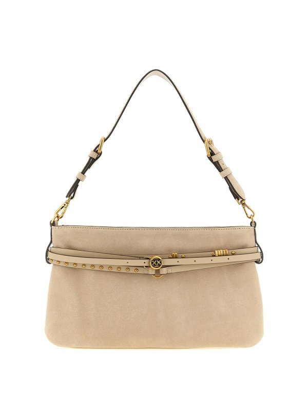 Pinko: Bauchtaschen - Bauchtasche - Beige