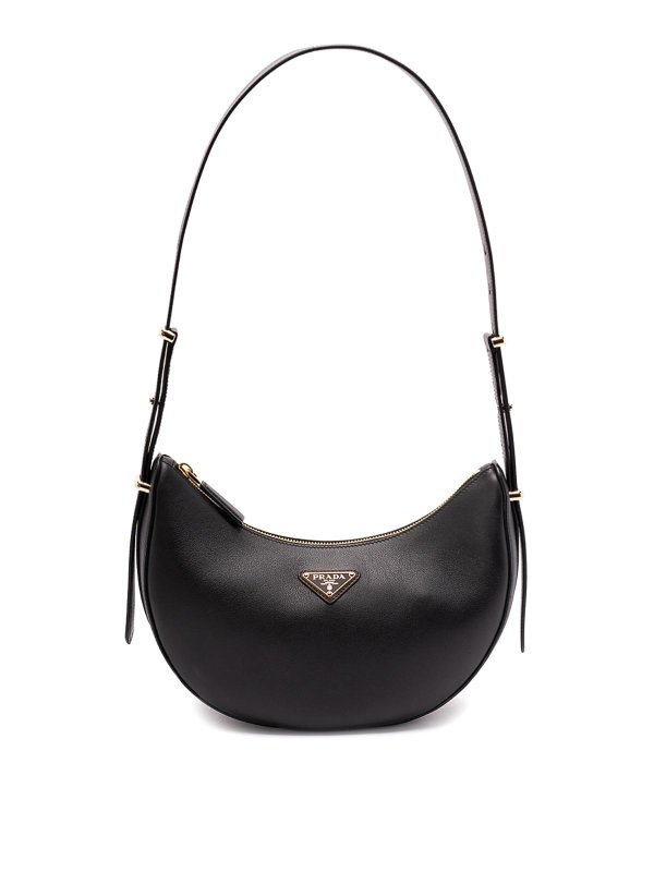 PRADA: shoulder bags - Leather Shoulder Bag
