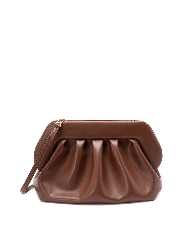 THEMOIRè: クラッチバッグ - クラッチバッグ - ブラウン