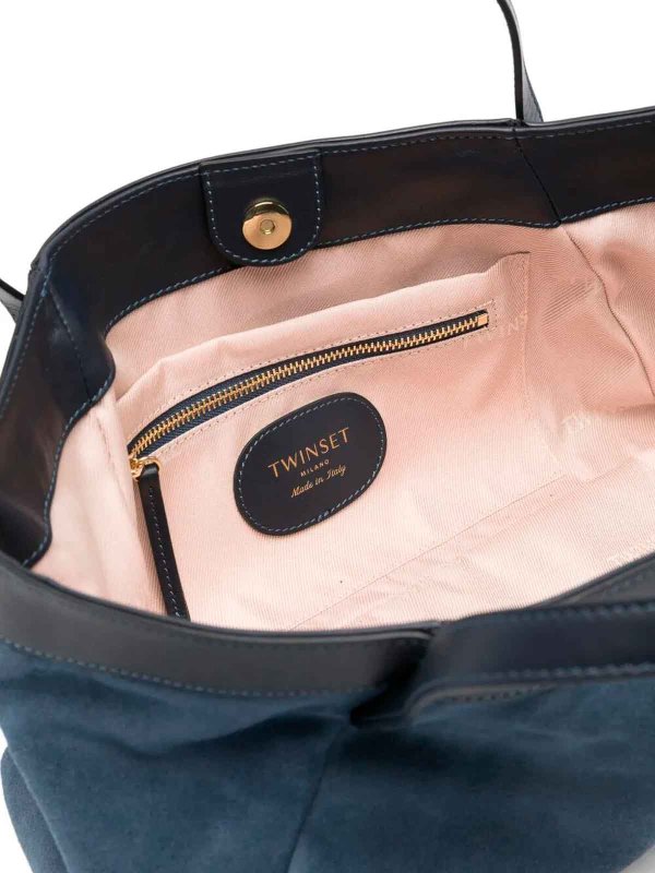 旅行鞄 - ブルー shop online: TWINSET