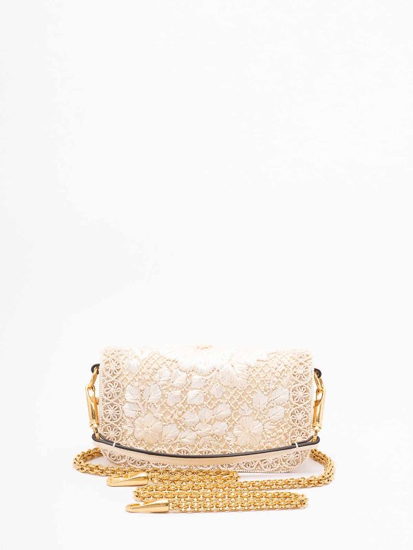 VALENTINO GARAVANI: Schultertaschen online - Schultertasche - Weiß