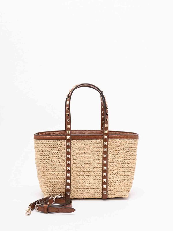 VALENTINO GARAVANI: Handtaschen online - Shopper - Braun