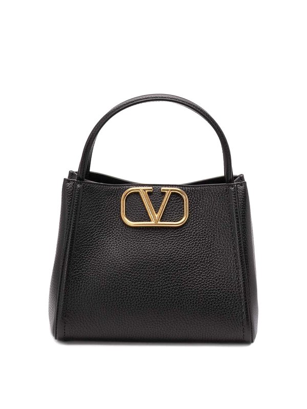 VALENTINO GARAVANI: Handtaschen - Shopper - Schwarz