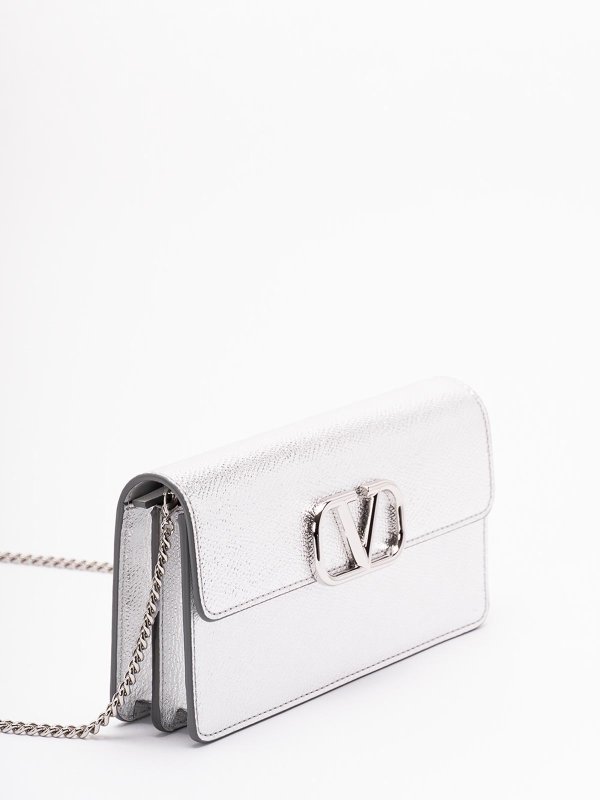 The Best Shops VALENTINO GARAVANI: Portemonnaies und Geldbörsen - Portemonnaie - Silber