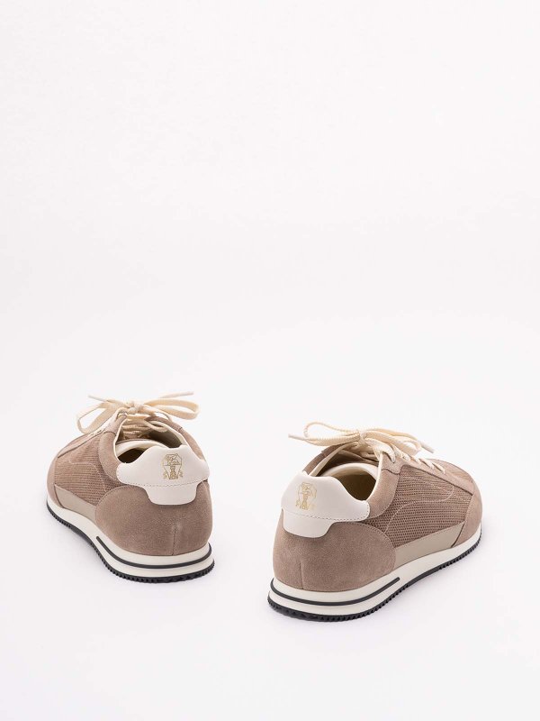The Best Shops BRUNELLO CUCINELLI: Chaussures de sport - Baskets - Gris