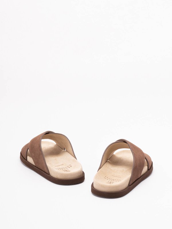 The Best Shops BRUNELLO CUCINELLI: サンダル - サンダル - グレー