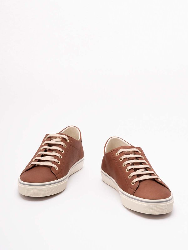 BRUNELLO CUCINELLI: Chaussures de sport online - Baskets - Marron