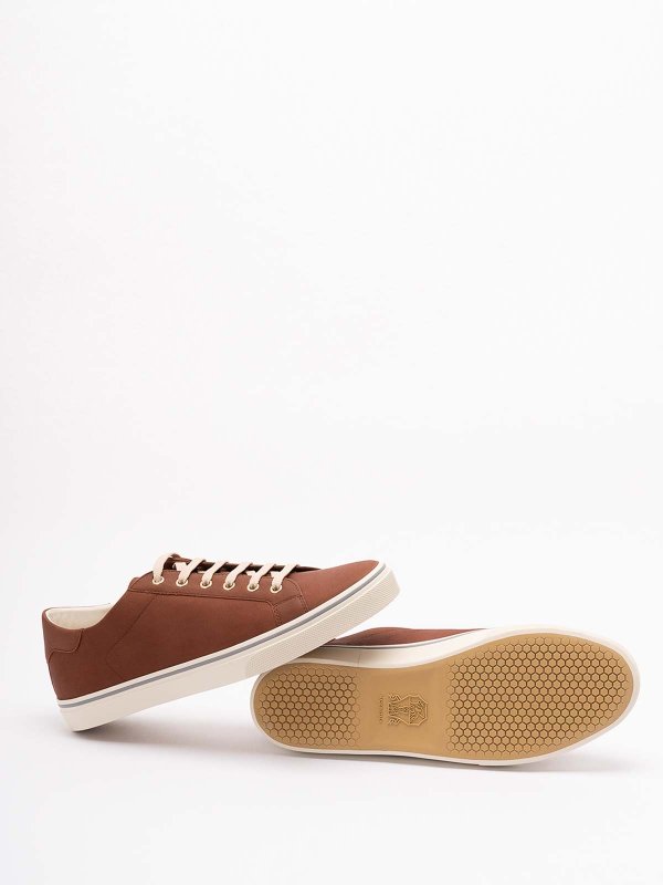 Baskets - Marron shop online: BRUNELLO CUCINELLI