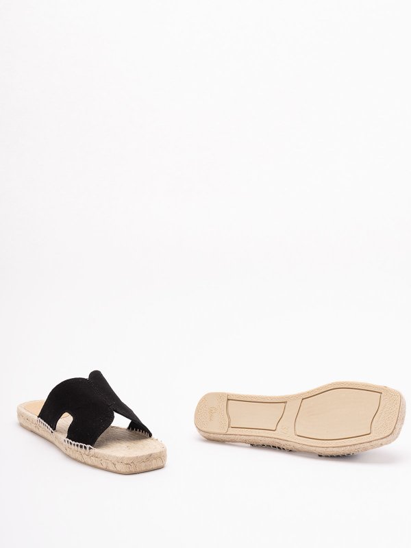 エスパドリーユ - 黒 shop online: CASTANER