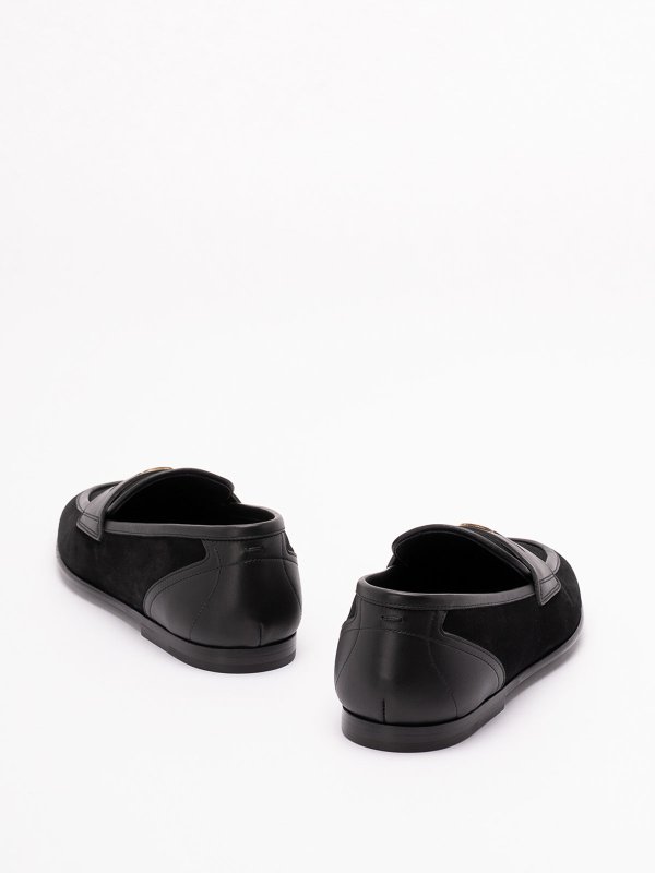 The Best Shops DOLCE & GABBANA: ロファー＆スリッパ - ローファー - 黒