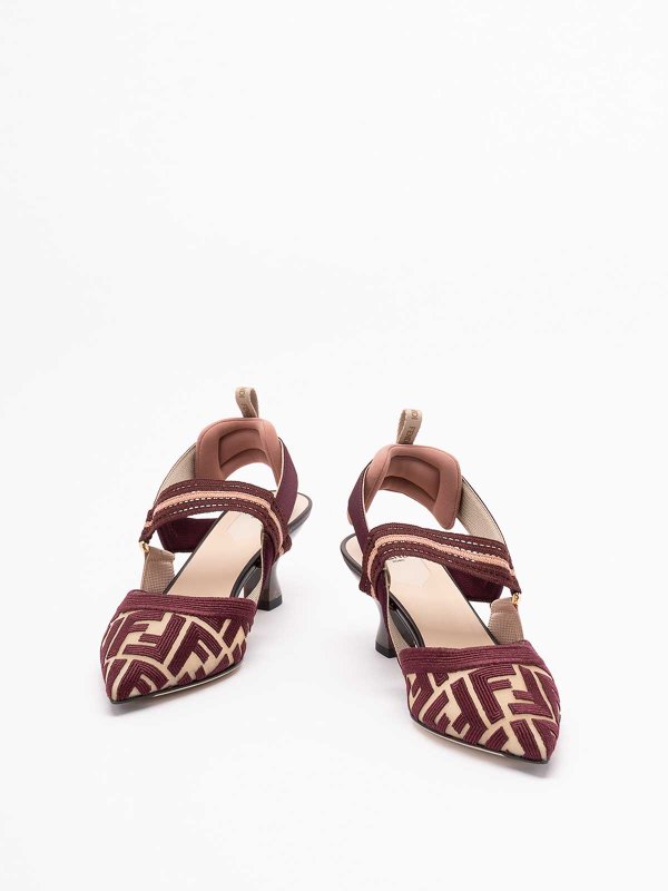 FENDI: sandals online - Colibr Slingbacks