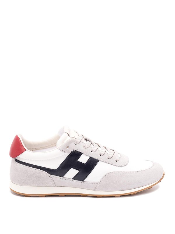HOGAN: Chaussures de sport - Baskets - Blanc