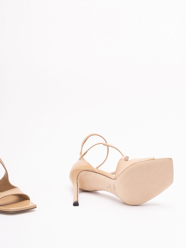 サンダル - ヌードカラー shop online: JIMMY CHOO