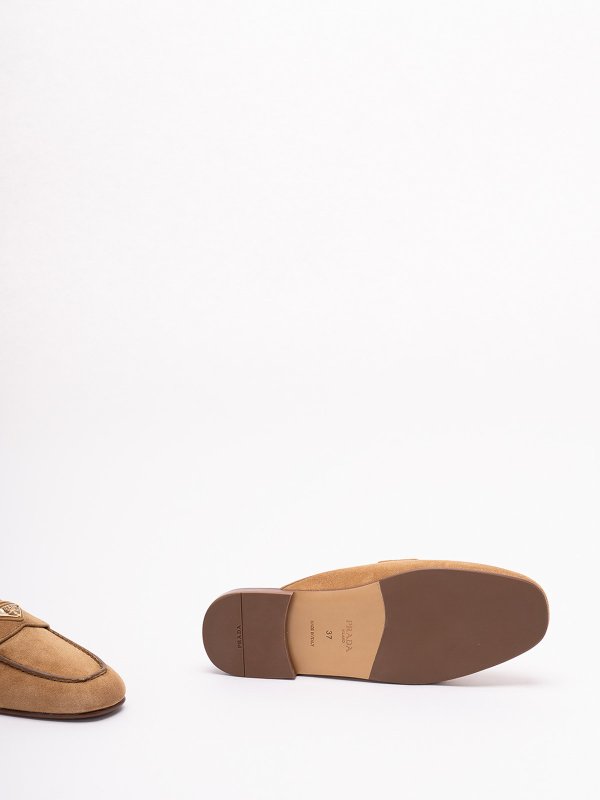 Suede Slippers shop online: PRADA