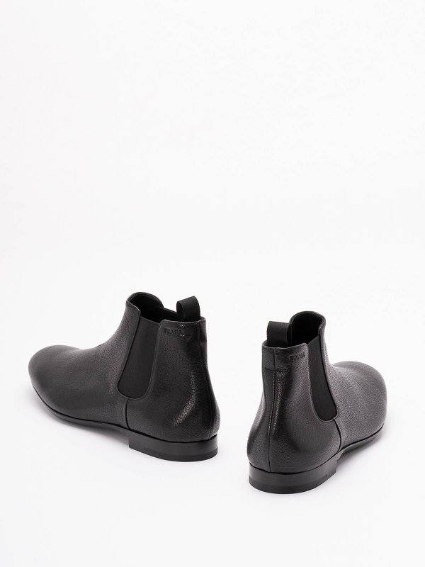 The Best Shops PRADA: boots - Leather Boots